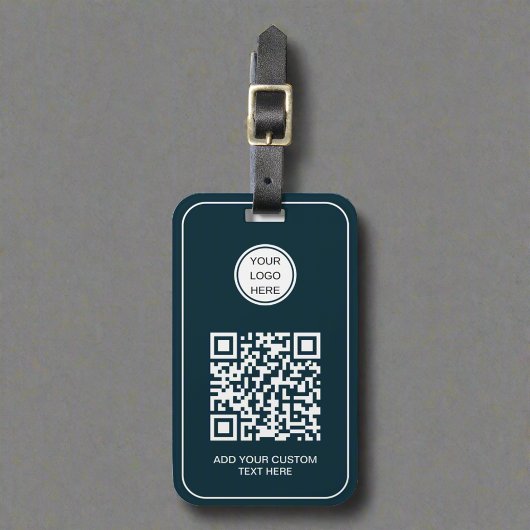 QR-Code für das benutzerdefinierte Unternehmen Ber Gepäckanhänger