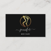 QR-Code für das Body Shaping Sculpting Massage Gol Visitenkarte (Vorderseite)