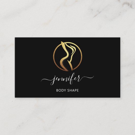 QR-Code für das Body Shaping Sculpting Massage Gol Visitenkarte (Vorderseite)