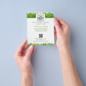 QR-Code für das einfache Business-Logo Flyer (Gruppe)