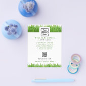 QR-Code für das einfache Business-Logo Flyer (Einzeln)