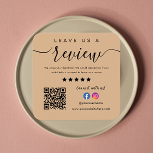 Qr-Code für das Facebook Instagram-Logo Verlasse u