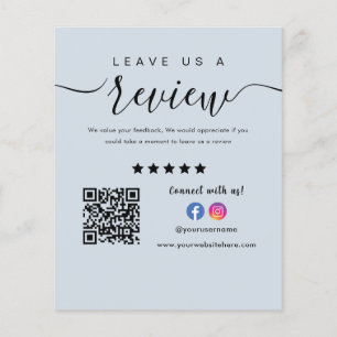 Qr-Code für das Facebook Instagram-Logo Verlasse u Flyer