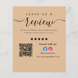 Qr-Code für das Facebook Instagram-Logo Verlasse u Flyer