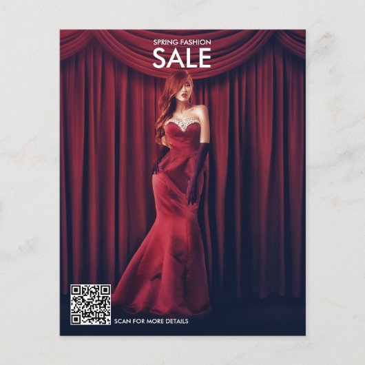 QR-Code für das Foto beruflich Shop Flyer (Vorne)