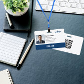 QR-Code für das Foto Security ID Airline Ausweis