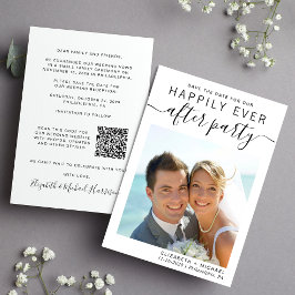 QR-Code für das Hochzeitstiefempfang-Foto Save The Date