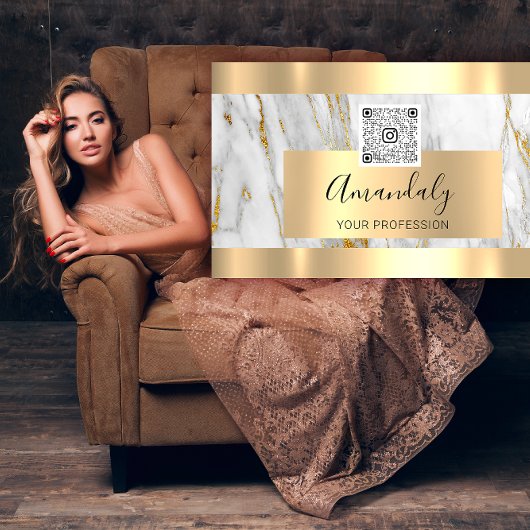 Qr-Code für das Logo "Goldmarmor" 6 zeigt 50 % Abs Visitenkarte