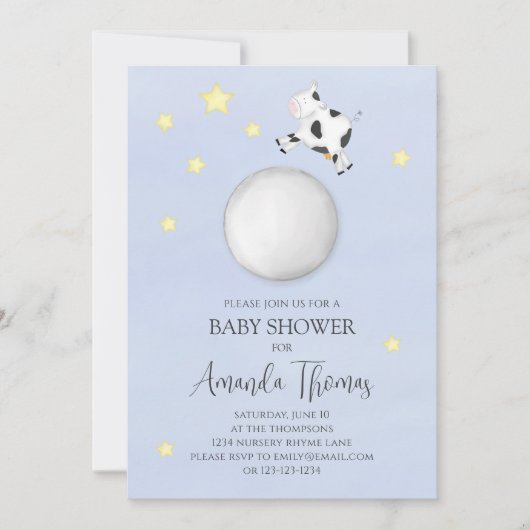 QR-Code für das neutrale Kinderzimmer Einladung (Vorderseite)