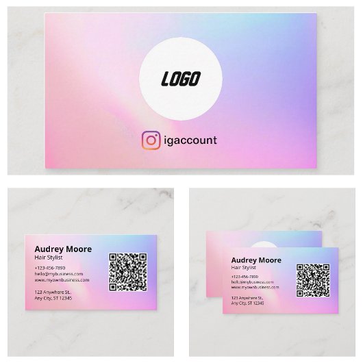 QR-Code für das professionelle, trendy-haare Styli Visitenkarte
