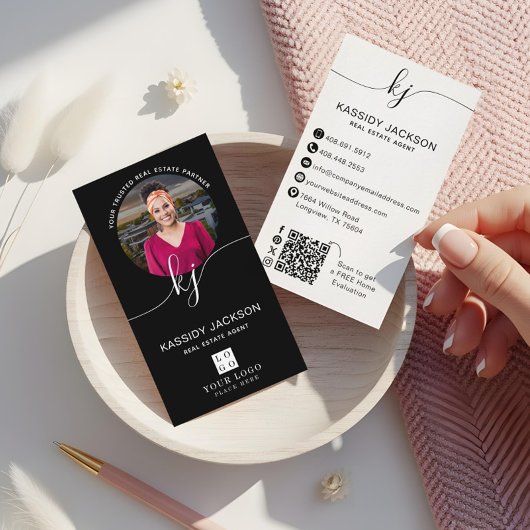 QR-Code für das QR-Logo für das Circle Business Fo Visitenkarte