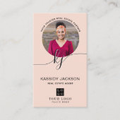 QR-Code für das QR-Logo für das Circle Business Fo Visitenkarte (Vorderseite)