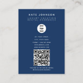 QR-Code für das Real Anwesen Agent Property Manage Visitenkarte (Rückseite)