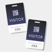 QR-Code für das Visier-Abzeichen Ausweis (Vorder- & Rückseite)