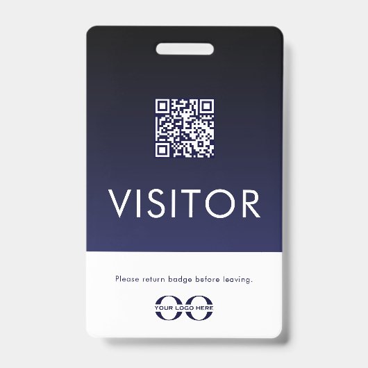 QR-Code für das Visier-Abzeichen Ausweis (Vorderseite)