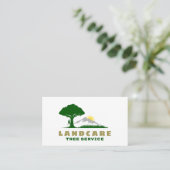 QR-Code für den beruflichen Baumstamm Visitenkarte (Stehend Vorderseite)