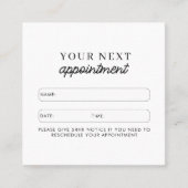 QR-Code für den Business Client Quadratische Visitenkarte (Vorderseite)