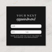 QR-Code für den Business Client Quadratische Visitenkarte (Vorderseite)