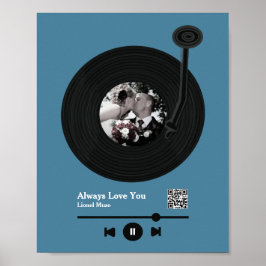 QR-Code für den ersten Dance Music Record Poster