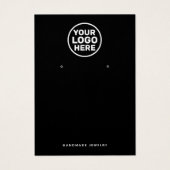 QR-Code für den Inhaber der Anzeige der schwarzen (Vorderseite)