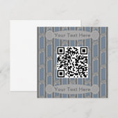 QR-Code für den lustigen und Extravaganten Videosp Einladung (Vorne/Hinten)