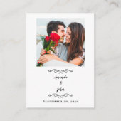 QR-Code für die Anforderung von Hochzeitstiteln fü Begleitkarte (Vorderseite)