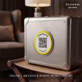 QR-Code für die gelbe Werbeaktion Magnet