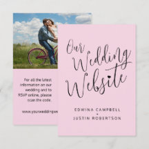 QR-Code für die Hochzeitwebsite