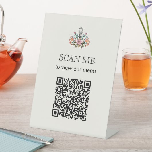 QR-Code für die Prüfung von Backwaren Sockelschild (In Situ)