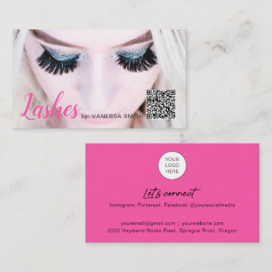 QR-Code für die Verlängerung der Gültigkeitsdau Visitenkarte