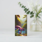 QR-Code für digitale Surreal Artist Visitenkarte (Stehend Vorderseite)