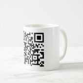 QR-Code für direkten Zugriff für den Online-Stack  Kaffeetasse (VorderseiteRechts)