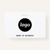 QR-Code für einfache Logos Beruflich Ausweis (Rückseite)