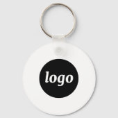QR-Code für einfache Logos Schlüsselanhänger (Vorderseite)