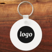 QR-Code für einfache Logos Schlüsselanhänger (Vorderseite)