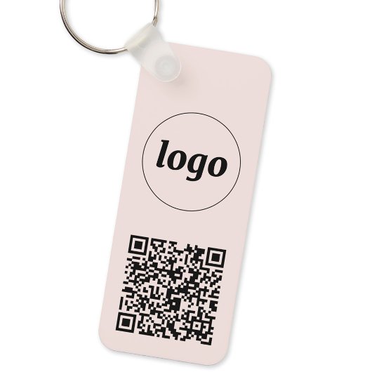 QR-Code für einfache Logos Schlüsselanhänger