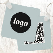 QR-Code für einfache Logos Schlüsselanhänger