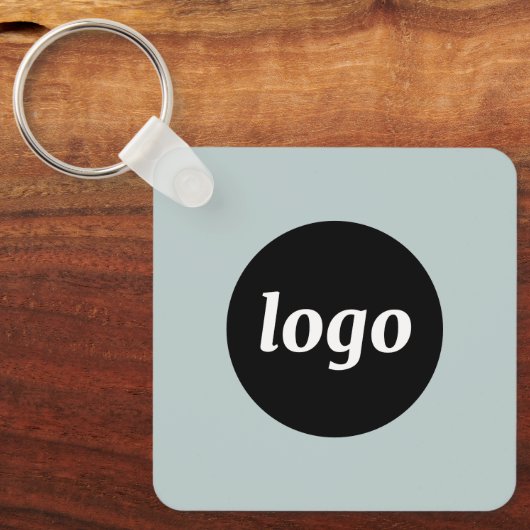 QR-Code für einfache Logos Schlüsselanhänger (Vorderseite)