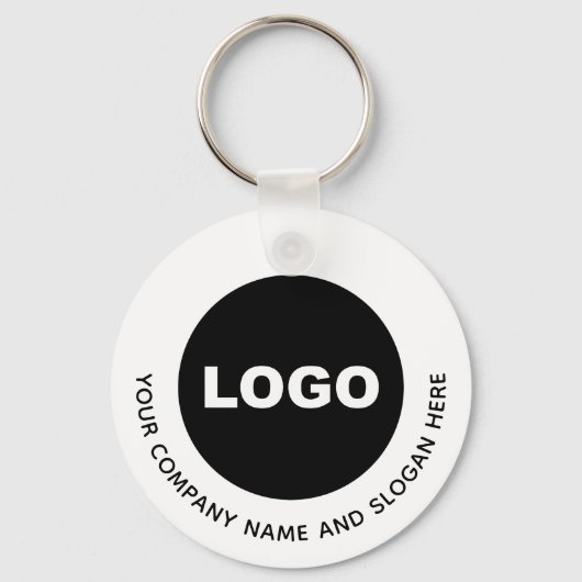 QR-Code für einfache Werbefirmen Schlüsselanhänger (Vorderseite)