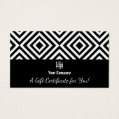 QR-Code für einfache Werbegeschenkgutscheine (Vorderseite)