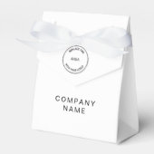 QR-Code für einfaches Business-Logo für jedes Mark Geschenkschachtel (Vorderseite)