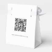 QR-Code für einfaches Business-Logo für jedes Mark Geschenkschachtel (Rückseite)