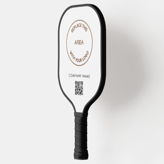 QR-Code für einfaches Unternehmen oder Team Pickleball Schläger (Links)