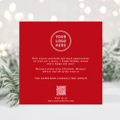 QR-Code für elegante Business-Logos Weihnachten in