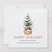 QR-Code für elegante Business-Logos Weihnachten in (Vorderseite)