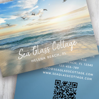 QR-Code für Ferienhäuser Visitenkarte