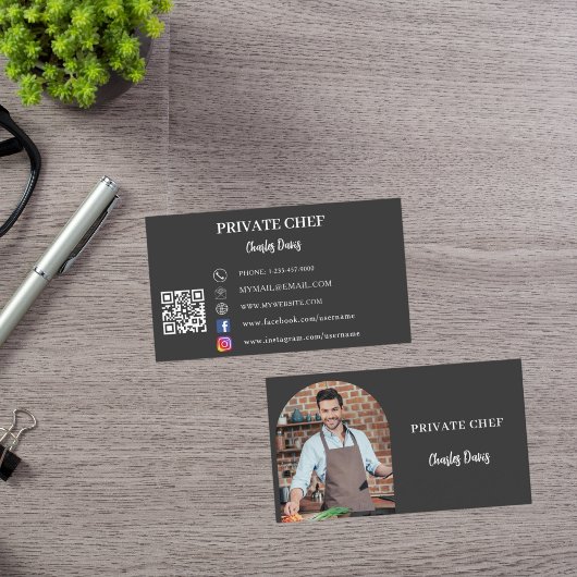 QR-Code für Foto-Bogen--Koch Visitenkarte