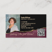 QR-Code für Foto-Signatur für Notare Visitenkarte (Rückseite)