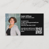 QR-Code für Foto zur Unterzeichnung öffentlicher D Visitenkarte (Rückseite)