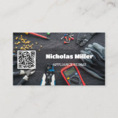 QR-Code für Gerätereparatur Visitenkarte (Vorderseite)